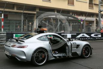 World © Octane Photographic Ltd. FIA Formula 2 (F2) – Monaco GP - Race 1. Mercedes AMG GT Safety Car. Monte-Carlo, Monaco. Friday 24th May 2019.