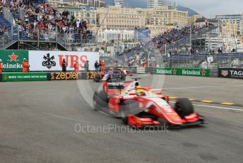 World © Octane Photographic Ltd. FIA Formula 2 (F2) – Monaco GP - Race 1. Prema Racing – Mick Schumacher. Monte-Carlo, Monaco. Friday 24th May 2019.
