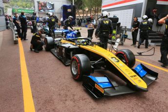 World © Octane Photographic Ltd. FIA Formula 2 (F2) – Monaco GP - Race 1. Virtuosi Racing - Luca Ghiotto. Monte-Carlo, Monaco. Friday 24th May 2019.