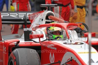 World © Octane Photographic Ltd. FIA Formula 2 (F2) – Monaco GP - Race 1. Prema Racing – Mick Schumacher. Monte-Carlo, Monaco. Friday 24th May 2019.