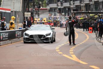 World © Octane Photographic Ltd. FIA Formula 2 (F2) – Monaco GP - Race 1. Mercedes AMG GT Safety Car. Monte-Carlo, Monaco. Friday 24th May 2019.