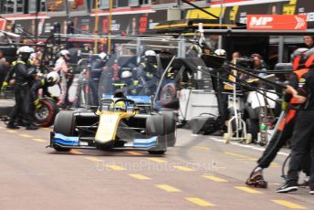 World © Octane Photographic Ltd. FIA Formula 2 (F2) – Monaco GP - Race 1. Virtuosi Racing - Luca Ghiotto. Monte-Carlo, Monaco. Friday 24th May 2019.