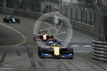 World © Octane Photographic Ltd. FIA Formula 2 (F2) – Monaco GP - Race 1. Virtuosi Racing - Luca Ghiotto. Monte-Carlo, Monaco. Friday 24th May 2019.