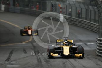 World © Octane Photographic Ltd. FIA Formula 2 (F2) – Monaco GP - Race 1. Virtuosi Racing - Guanyu Zhou. Monte-Carlo, Monaco. Friday 24th May 2019.