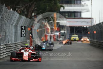 World © Octane Photographic Ltd. FIA Formula 2 (F2) – Monaco GP - Race 1. Prema Racing - Sean Gelael. Monte-Carlo, Monaco. Friday 24th May 2019.