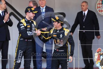 World © Octane Photographic Ltd. FIA Formula 2 (F2) – Monaco GP - Race 2. BWT Arden - Anthoine Hubert and Virtuosi Racing - Guanyu Zhou. Monte-Carlo, Monaco. Saturday 25th May 2019.