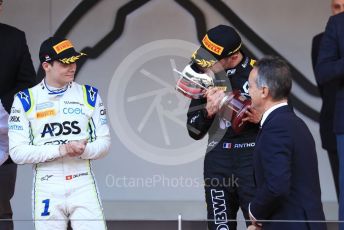 World © Octane Photographic Ltd. FIA Formula 2 (F2) – Monaco GP - Race 2. BWT Arden - Anthoine Hubert, Carlin - Louis Deletraz. Monte-Carlo, Monaco. Saturday 25th May 2019.