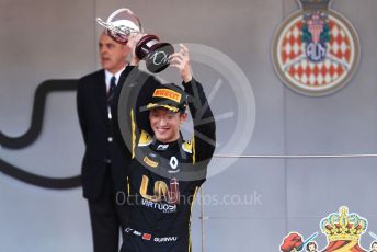 World © Octane Photographic Ltd. FIA Formula 2 (F2) – Monaco GP - Race 2. Virtuosi Racing - Guanyu Zhou. Monte-Carlo, Monaco. Saturday 25th May 2019.