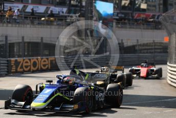 World © Octane Photographic Ltd. FIA Formula 2 (F2) – Monaco GP - Race 2. Carlin - Louis Deletraz. Monte-Carlo, Monaco. Saturday 25th May 2019