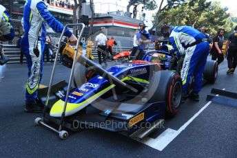 World © Octane Photographic Ltd. FIA Formula 2 (F2) – Monaco GP - Race 2. Carlin - Louis Deletraz. Monte-Carlo, Monaco. Saturday 25th May 2019