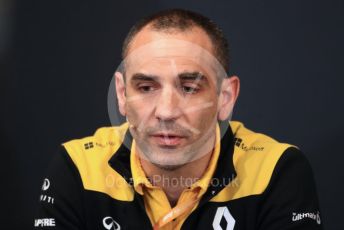 World © Octane Photographic Ltd. Formula 1 - Monaco GP. Thursday FIA Team Press Conference. Cyril Abiteboul - Managing Director of Renault Sport Racing Formula 1 Team. Monte-Carlo, Monaco. Thursday 23rd May 2019.