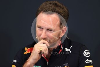 World © Octane Photographic Ltd. Formula 1 - Monaco GP. Thursday FIA Team Press Conference. Christian Horner - Team Principal of Red Bull Racing. Monte-Carlo, Monaco. Thursday 23rd May 2019.