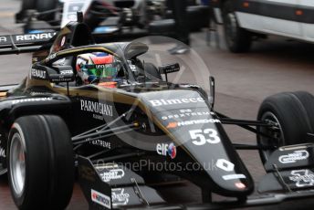 World © Octane Photographic Ltd. Formula Renault Eurocup – Monaco GP - Qualifying. Bhaitecj - Petr Ptacek. Monte-Carlo, Monaco. Friday 24th May 2019.