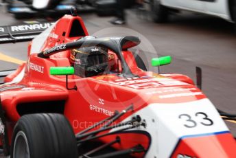 World © Octane Photographic Ltd. Formula Renault Eurocup – Monaco GP - Qualifying. Arden - Sebastian Fernandez. Monte-Carlo, Monaco. Friday 24th May 2019.