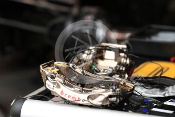 World © Octane Photographic Ltd. Formula 1 – Monaco GP. Pitlane. Renault Sport F1 Team RS19. Monte-Carlo, Monaco. Friday 24th May 2019.