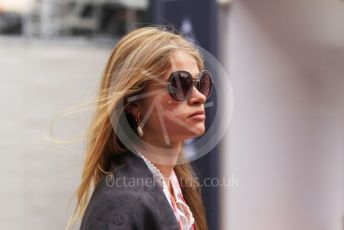 World © Octane Photographic Ltd. Formula 1 – Monaco GP. Paddock. George Russell's girlfriend Seychelle de Vries (sister of Nyck de Vries). Monte-Carlo, Monaco. Sunday 26th May 2019.