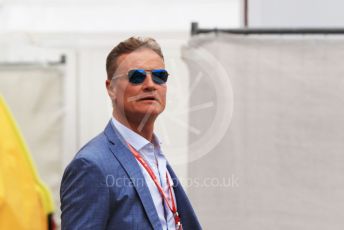 World © Octane Photographic Ltd. Formula 1 – Monaco GP. Paddock. David Coulthard. Monte-Carlo, Monaco. Sunday 26th May 2019.