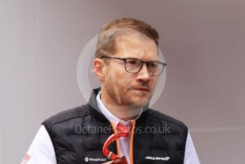 World © Octane Photographic Ltd. Formula 1 - Monaco GP. Paddock. Andreas Seidl, Team Principle at McLaren. Monte-Carlo, Monaco. Sunday 26th May 2019.