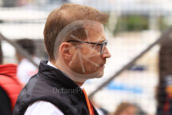 World © Octane Photographic Ltd. Formula 1 - Monaco GP. Paddock. Andreas Seidl, Team Principle at McLaren. Monte-Carlo, Monaco. Sunday 26th May 2019.
