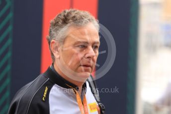 World © Octane Photographic Ltd. Formula 1 - Monaco GP. Paddock. Mario Isola – Pirelli Head of Car Racing. Monte-Carlo, Monaco. Sunday 26th May 2019.