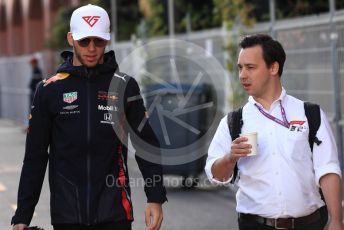 World © Octane Photographic Ltd. Formula 1 – Monaco GP. Paddock. Aston Martin Red Bull Racing RB15 – Pierre Gasly. Monte-Carlo, Monaco. Thursday 23rd May 2019.