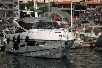 World © Octane Photographic Ltd. Formula 1 – Monaco GP. Paddock. Boats in the Harbour. Monte-Carlo, Monaco. Thursday 23rd May 2019.