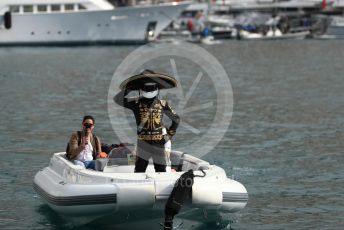 World © Octane Photographic Ltd. Formula 1 – Monaco GP. Paddock. Mario Achi, Mexican legend and ambassador of the 2019 Mexican GP. Monte-Carlo, Monaco. Thursday 23rd May 2019.