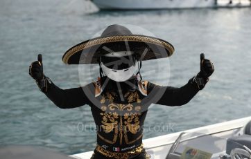 World © Octane Photographic Ltd. Formula 1 – Monaco GP. Paddock. Mario Achi, Mexican legend and ambassador of the 2019 Mexican GP. Monte-Carlo, Monaco. Thursday 23rd May 2019.