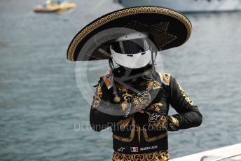 World © Octane Photographic Ltd. Formula 1 – Monaco GP. Paddock. Mario Achi, Mexican legend and ambassador of the 2019 Mexican GP. Monte-Carlo, Monaco. Thursday 23rd May 2019.