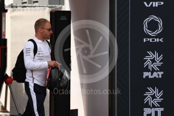 World © Octane Photographic Ltd. Formula 1 – Monaco GP. Paddock. Mercedes AMG Petronas Motorsport AMG F1 W10 EQ Power+ - Valtteri Bottas. Monte-Carlo, Monaco. Thursday 23rd May 2019.