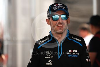 World © Octane Photographic Ltd. Formula 1 – Monaco GP. Paddock. ROKiT Williams Racing FW42 – Robert Kubica. Monte-Carlo, Monaco. Thursday 23rd May 2019.