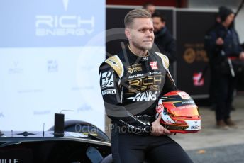 World © Octane Photographic Ltd. Formula 1 – Winter Testing - Test 1 - Day 1. Rich Energy Haas F1 Team VF19 launch – Kevin Magnussen. Circuit de Barcelona-Catalunya. Monday 18th February 2019.
