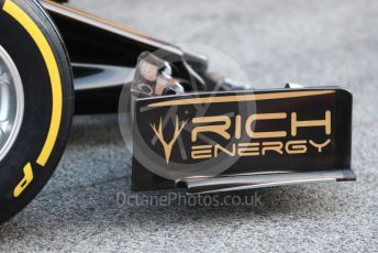 World © Octane Photographic Ltd. Formula 1 – Winter Testing - Test 1 - Day 1. Rich Energy Haas F1 Team VF19 Launch. Circuit de Barcelona-Catalunya. Monday 18th February 2019.