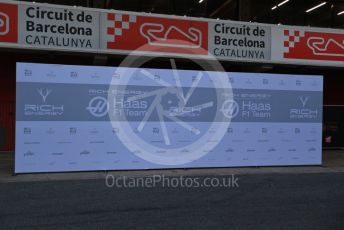 World © Octane Photographic Ltd. Formula 1 – Winter Testing - Test 1 - Day 1. Rich Energy Haas F1 Team VF19 Launch. Circuit de Barcelona-Catalunya. Monday 18th February 2019.