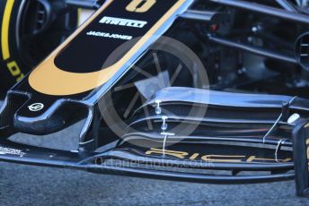 World © Octane Photographic Ltd. Formula 1 – Winter Testing - Test 1 - Day 1. Rich Energy Haas F1 Team VF19 Launch. Circuit de Barcelona-Catalunya. Monday 18th February 2019.