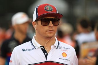 World © Octane Photographic Ltd. Formula 1 – Singapore GP - Drivers Parade. Alfa Romeo Racing C38 – Kimi Raikkonen. Marina Bay Street Circuit, Singapore. Sunday 22nd September 2019.