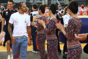 World © Octane Photographic Ltd. Formula 1 – Singapore GP - Drivers Parade. Mercedes AMG Petronas Motorsport AMG F1 W10 EQ Power+ - Lewis Hamilton. Marina Bay Street Circuit, Singapore. Sunday 22nd September 2019.