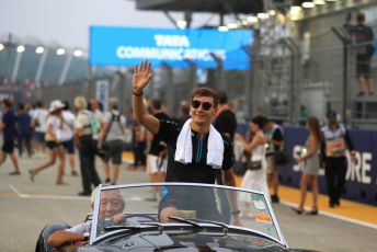 World © Octane Photographic Ltd. Formula 1 – Singapore GP - Drivers Parade. ROKiT Williams Racing FW 42 – George Russell. Marina Bay Street Circuit, Singapore. Sunday 22nd September 2019.