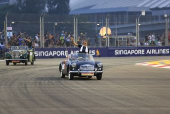 World © Octane Photographic Ltd. Formula 1 – Singapore GP - Drivers Parade. ROKiT Williams Racing FW 42 – George Russell. Marina Bay Street Circuit, Singapore. Sunday 22nd September 2019.