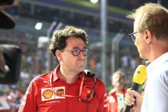 World © Octane Photographic Ltd. Formula 1 - Singapore GP - Grid. Mattia Binotto – Team Principal of Scuderia Ferrari. Marina Bay Street Circuit, Singapore. Sunday 22nd September 2019.