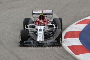 World © Octane Photographic Ltd. Formula 1 – Singapore GP - Practice 1. Alfa Romeo Racing C38 – Antonio Giovinazzi. Marina Bay Street Circuit, Singapore. Friday 20th September 2019.