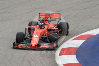 World © Octane Photographic Ltd. Formula 1 – Singapore GP - Practice 1. Scuderia Ferrari SF90 – Charles Leclerc. Marina Bay Street Circuit, Singapore. Friday 20th September 2019.
