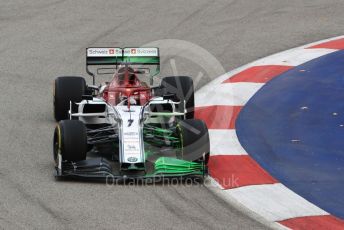 World © Octane Photographic Ltd. Formula 1 – Singapore GP - Practice 1. Alfa Romeo Racing C38 – Kimi Raikkonen. Marina Bay Street Circuit, Singapore. Friday 20th September 2019.