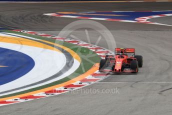 World © Octane Photographic Ltd. Formula 1 – Singapore GP - Practice 1. Scuderia Ferrari SF90 – Charles Leclerc. Marina Bay Street Circuit, Singapore. Friday 20th September 2019.
