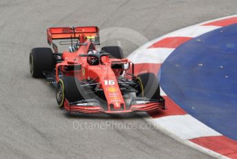 World © Octane Photographic Ltd. Formula 1 – Singapore GP - Practice 1. Scuderia Ferrari SF90 – Charles Leclerc. Marina Bay Street Circuit, Singapore. Friday 20th September 2019.