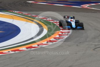 World © Octane Photographic Ltd. Formula 1 – Singapore GP - Practice 1. ROKiT Williams Racing FW42 – Robert Kubica. Marina Bay Street Circuit, Singapore. Friday 20th September 2019.