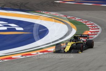 World © Octane Photographic Ltd. Formula 1 – Singapore GP - Practice 1. Renault Sport F1 Team RS19 – Nico Hulkenberg. Marina Bay Street Circuit, Singapore. Friday 20th September 2019.
