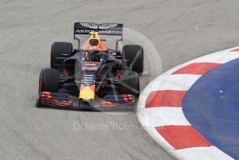 World © Octane Photographic Ltd. Formula 1 – Singapore GP - Practice 1. Aston Martin Red Bull Racing RB15 – Alexander Albon. Marina Bay Street Circuit, Singapore. Friday 20th September 2019.