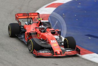 World © Octane Photographic Ltd. Formula 1 – Singapore GP - Practice 1. Scuderia Ferrari SF90 – Charles Leclerc. Marina Bay Street Circuit, Singapore. Friday 20th September 2019.