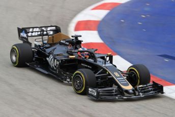 World © Octane Photographic Ltd. Formula 1 – Singapore GP - Practice 1. Haas F1 Team VF19 – Romain Grosjean. Marina Bay Street Circuit, Singapore. Friday 20th September 2019.